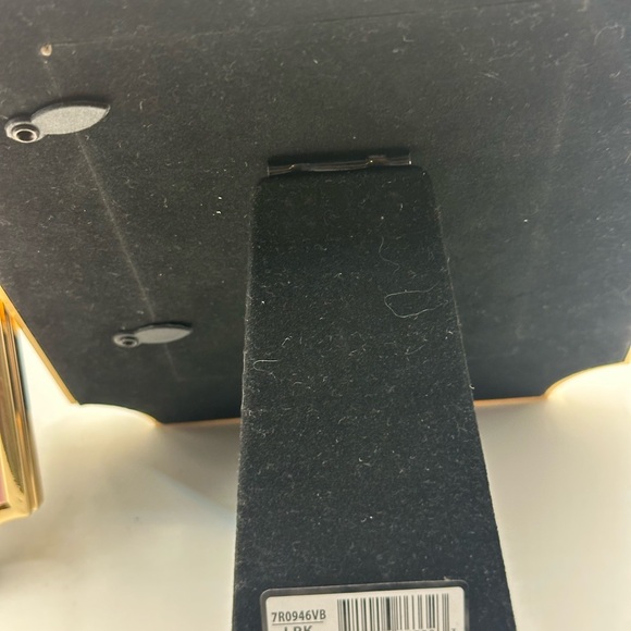 ONE pink and Gold Sheffield Sheffield Home ENAMEL PHOTO PICTURE FRAME, 4"X6" - Picture 7 of 7